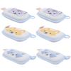 Beaupretty 6pcs Cartoon Bath Sponge Soft Absorbent Cotton Sponges for Toddlers for Bath Gentle Cleaning and Skin Care Mixed Patterns for Boys and Girls view 3