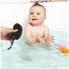 3Pcs Cellular Sponge Brush bathing shower puff shower back scrubber shower pouf body sponge drop-shaped exfoliator balls Hydrophilic Polyurethane exfoliating brush child loofah view 2
