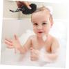 3Pcs Cellular Sponge Brush bathing shower puff shower back scrubber shower pouf body sponge drop-shaped exfoliator balls Hydrophilic Polyurethane exfoliating brush child loofah view 3