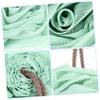 Beaupretty 2pcs Flower Shape Mesh Exfoliating Shower Sponge Balls for Relaxing Bath Cute Bath Loofah Hanging Rope Colors view 3