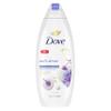 Dove Moisturizing Body Wash Sulphate Free Body Wash Moisturizes to Calm Skin Anti-Stress Body Cleanser with Blue Chamomile and oat milk scent 22 oz view 1