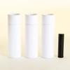 2.5 OZ White Kraft Paperboard Deodorant/Cosmetic/Lotion/Lip Balm Tubes (50) view 2