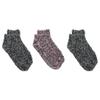 Dr. Scholl's Women's Soothing Spa Low Cut Gripper Socks, 3 Pack, Multi-Colored, Shoe Size: 410 view 2
