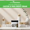Urban Hydration Nourish and Rehydrate Castor and Shea Night Cream | Helps with Acne, Detoxes, Refreshes and Smooths Skin Overnight, Anti-Aging Benefits For All Skin Types | 2 Fl Ounces view 4