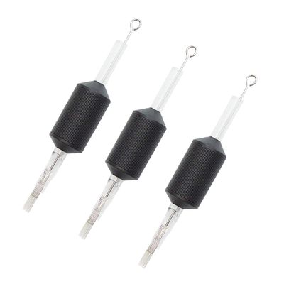 Tatmax International Tatmax 20PCS 1 Inch Tattoo Combo Needles and Tubes: 5M1, 7M1, 9M1, 11M1, 13M1, 15M1 (5 Mag/M1)
