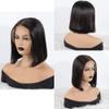 150% Density Lace Front Wigs Human Hair with Baby Hair 13x4inch Brazilian Straight Virgin Human Hair Glueless Straight Wigs for Black Women Human Hair Natural Color view 2