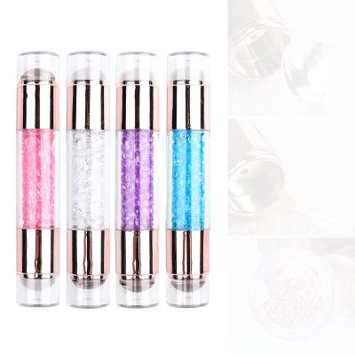 PENNY73 Double Sided Silicone Jelly Stamper Scraper Set with Steel Stamp Plate Nail Art Polish Stamping Manicure Stencil Tools,All