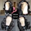 13x4 Lace Front Wigs Human hair with Baby Hair Pre Plucked Bleached Knot 150% Density Brazilian Body Wave Human Hair Wigs Natural Hairline for Black Women view 2