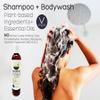 3 PACK 3-in-1 Restore Botanical Shampoo & Bodywash (2) + (1) Conditioner (Rosenmary) view 3