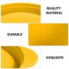 Lurrose Non- stick Wax Pot, Silicone Wax Bowl Replacement Wax Bowl Removable Waxing Pot for All Kinds of 400ml Wax Heater Machine (Yellow) Silicone Containers view 3