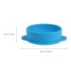 Maquina De Cera Para Depilar Non- stick Wax Pot, Silicone Wax Bowl Replacement Wax Bowl Removable Waxing Pot for All Kinds of 400ml Wax Heater Machine (Blue) Silicone Containers view 2
