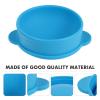 Maquina De Cera Para Depilar Non- stick Wax Pot, Silicone Wax Bowl Replacement Wax Bowl Removable Waxing Pot for All Kinds of 400ml Wax Heater Machine (Blue) Silicone Containers view 3