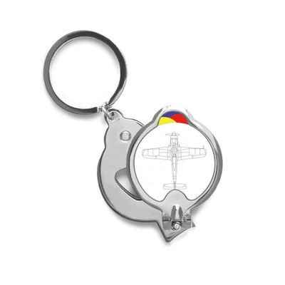 Aircraft Line Structure Art Deco Gift Fashion Nail Clippers Sharp Fingernail Stainless Steel Cutter