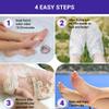 Foot Peel Mask Lavender Moisturizing Exfoliating Foot Masks - Karma Organic Feet Peeling Masks for Dry ed Feet, Remove Dead Skin & Calluses - Removes & Repairs Rough Heels, Dry Toe Skin (Pack of 2) view 4