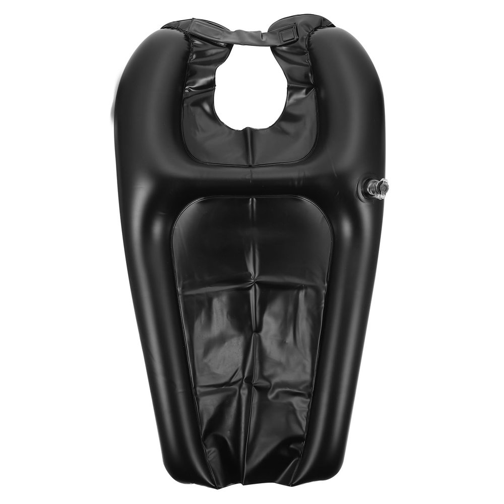1pc Inflatable Shampoo Head Pad Shampoo Neck Rest Hair Washing Basin Blow up Washing Head Basin Tub Pillow for Bath Portable Cushion Bath Tub Pillow Spa Pvc Tray Elder