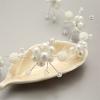 Crown Hair Accessories Headband White Girl Princess Wedding Headpiece Bridal Flower Pearls Headdress (Color : White) view 4