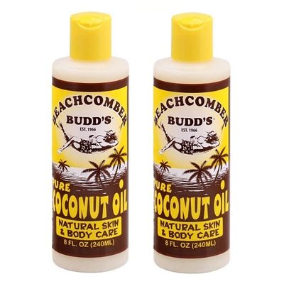 Beachcomber Budd's Pure Coconut Oil 8 oz. Scented - 2-Pack