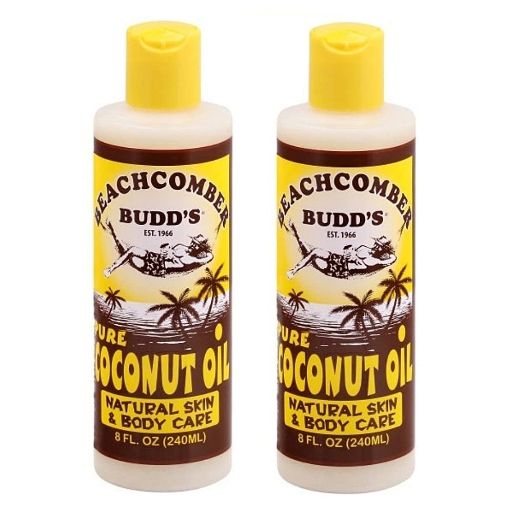 Beachcomber Budd's Pure Coconut Oil 8 oz. Scented - 2-Pack