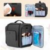 BAFASO Makeup Bag Cosmetic Bag with 4 Inner Removable Pouches, Multifunctional Travel Makeup Case (Patent Pending), Black view 4