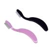 1pc Folding Eyelash Comb Women Separator Mascara Lift Curl Tool with Metal Brush Mini Eyebrow Makeup Tool view 3