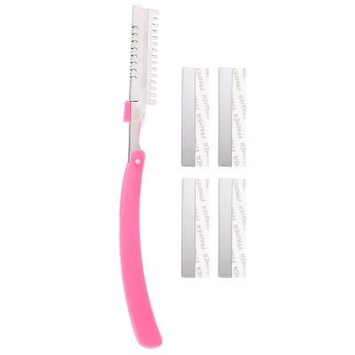 Beaupretty 1set Stainless Steel Eyebrow Trimmer Replacement Blades Portable Hair for Facial Hair Grooming Travel Beauty Tool for Eyebrows and Removal