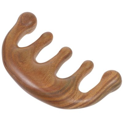 DOITOOL 1pc Wooden Massage Comb Natural Sandalwood Hair Tool for Scalp Massage Lightweight and Portable Elegant Design for Home Use and Gifting