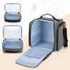 BAFASO Makeup Bag Cosmetic Bag with 4 Inner Removable Pouches, Multifunctional Travel Makeup Case (Patent Pending), Gray view 3