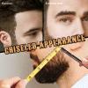 NewBang 12PCS Barber Pencil Hairline Outliner with Sharpener, Hairline & Beard Shaping Pencils for Men & Women (Black, White, Dark Brown, Light Brown) view 3