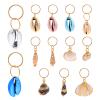 EXCEART 13pcs Dreadlock Shell Pendants Hair Accessories Creative Shell Adornments for Braids Lightweight and Hair Jewelry for Festivals and Parties view 1
