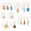 EXCEART 13pcs Dreadlock Shell Pendants Hair Accessories Creative Shell Adornments for Braids Lightweight and Hair Jewelry for Festivals and Parties view 2