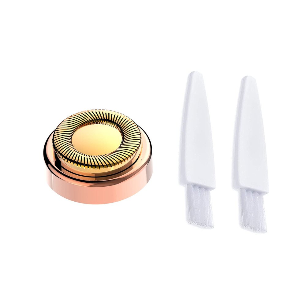 LinMei Replacement Heads Compatible for GEN 1 Finishing Touch Flawless Women's Painless Hair Remover with Cleaning Brushes