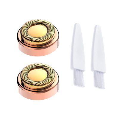 2PCS LinMei Replacement Heads Compatible for GEN 1 Finishing Touch Flawless Women's Painless Hair Remover with Cleaning Brushes