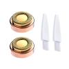 2PCS LinMei Replacement Heads Compatible for GEN 1 Finishing Touch Flawless Women's Painless Hair Remover with Cleaning Brushes view 1
