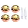 4PCS LinMei Replacement Heads Compatible for GEN 1 Finishing Touch Flawless Women's Painless Hair Remover with Cleaning Brushes view 1