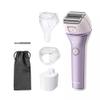Panasonic Close Curves Electric Shaver for Women, Cordless 4-Blade Shaver with Pop-Up Bikini Trimmer, Wet Dry Operation - ES-WL80-V (Purple) view 4