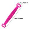 Silicone Back Scrubber for Shower, Purple/Green/Blue/Pink Back Scrubber for Shower, Silicone Body Brush Back Washer for Shower, Silicone Bath Body Brush for Men & Women Exfoliating view 4