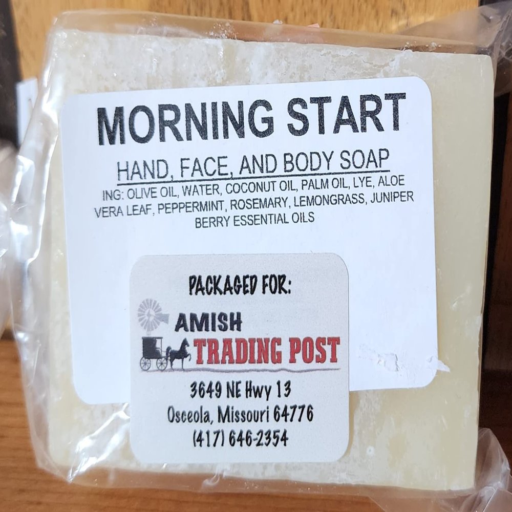 Amish Homemade Soap (Morning Start)
