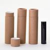 1.5 OZ Kraft Brown Paperboard Cosmetic/Lotion/Lip Balm/Deodorant Tubes (50) view 3