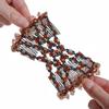 FXQHAN Magic Easy Combs for Women Hair Accessories, Elastic Beaded Double Hair Clips Combs for Hair Styling or Hair Decoration (Black + Blue + Green + Rose red + Brown) view 2