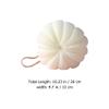 4pcs Pumpkin Bath Balls Bathroom Shower Balls Bath Gloves Mesh Pouf Bath Scrunchies Back Loofah Brush Luffa Bath Sponge Scrubber Cartoon Shower Balls Pe Towel Earth Tones Child view 2