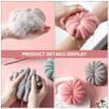 4pcs Pumpkin Bath Balls Bathroom Shower Balls Bath Gloves Mesh Pouf Bath Scrunchies Back Loofah Brush Luffa Bath Sponge Scrubber Cartoon Shower Balls Pe Towel Earth Tones Child view 4