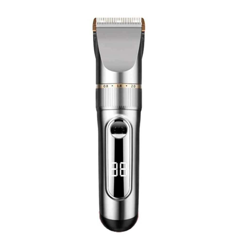 NCRD Cordless Hair Clippers Hair Trimmer for Men, Waterproof Body, Electric Shaver Grooming Kit, USB Rechargeable & LED Display