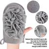 2 Packs Bath Sponge,Sponge Loofah Body Scrubber,Shower Pouf Cleaning Loofah Sponge,Shower Use Sponge for Body Wash Bathroom Men Women view 2