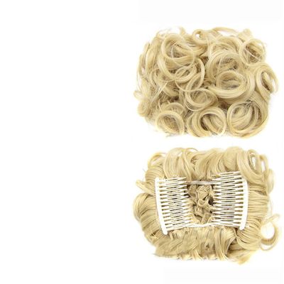 1 Piece Synthetic Large Hair Messy Women's Natural Wavy Scrunchie Chignon Tray Ponytail Hairpieces M22-613