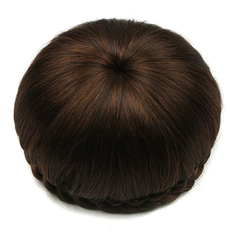 Braided Clip In Hair Bun Hair Chignon Donut Hairpieces Chignon Hairpiece Hair Accessories For Women Headwear 2009