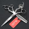 Hair Cutting Scissors, 6 inch professional hairdressing tools tattoo hair styling scissors set stainless steel hairdressing scissors BY ZZYY (Color : All) view 2