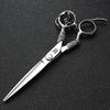 Hair Cutting Scissors, 6 inch professional hairdressing tools tattoo hair styling scissors set stainless steel hairdressing scissors BY ZZYY (Color : All) view 3