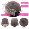kiss Love 13x4 Deep Wave Lace Front Wigs Human Hair 180% Density Wet and Wavy Hd Lace Frontal Wigs Pre Plucked Bleached Knots with Baby Hair Curly Wigs for Women (20inch) view 4