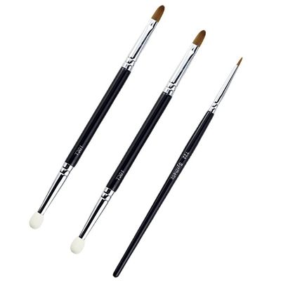 1 Set Flat Eyeliner Eyebrow Concealer Brush Under Eye Makeup Eyebrow Foundation for Concealing Blending Setting Buffing Makeup