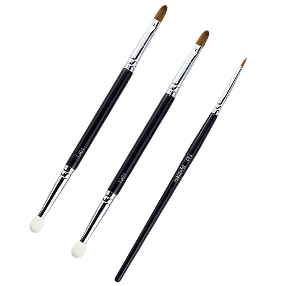 1 Set Flat Eyeliner Eyebrow Concealer Brush Under Eye Makeup Eyebrow Foundation for Concealing Blending Setting Buffing Makeup